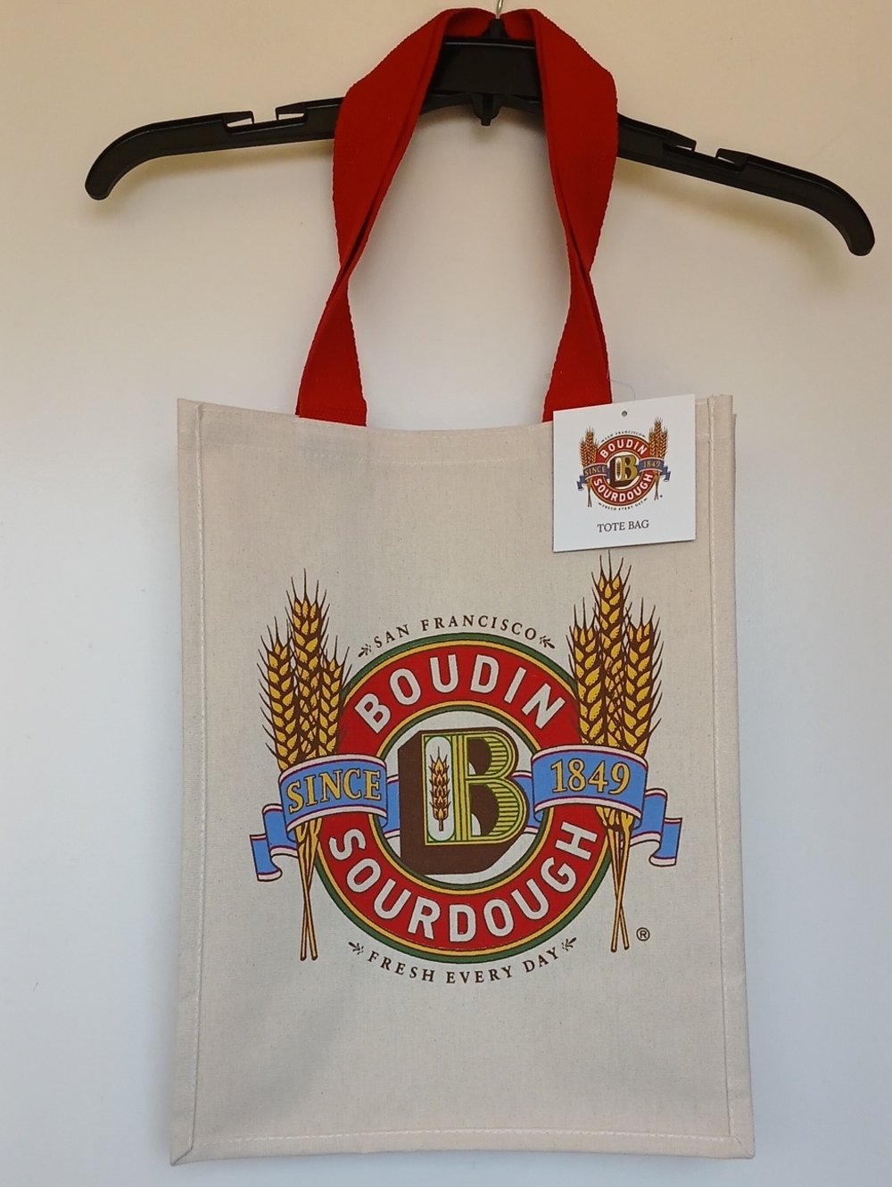 San Francisco Boudin Sourdough Tote Bag Shopping Reusable NEW